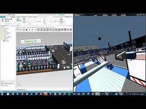 moreViz HMD VivePro NX, Plant Simulation, Process Simulate: VR Virtual Reality Plugin Tutorial