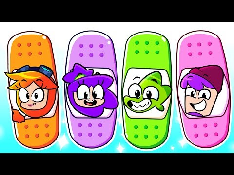 Give Me a Bandage 🩹 Health Check Up for Viv and Denny | Funny Cartoons for Kids