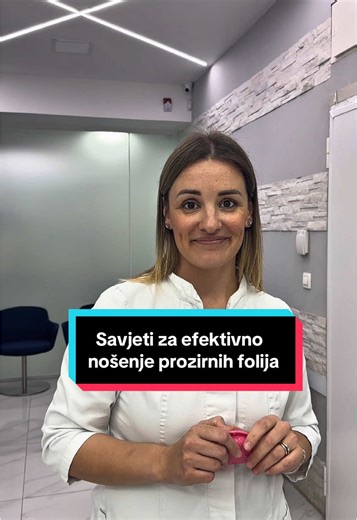 Savjeti za nošenje prozirnih folija za zube
