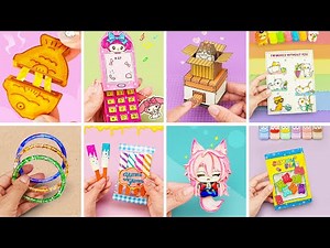 TOP 20 Easy DIY Paper KUROMI Craft Ideas You can Make in class 🎨 Tiny DIY Craft