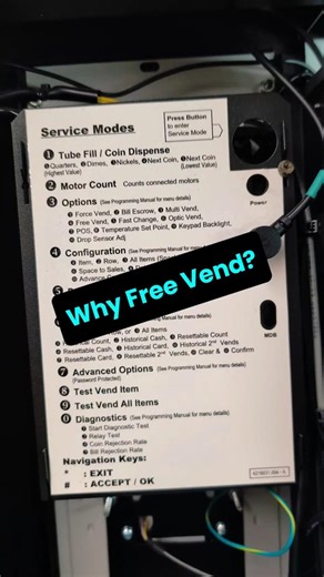 Why use free vend?