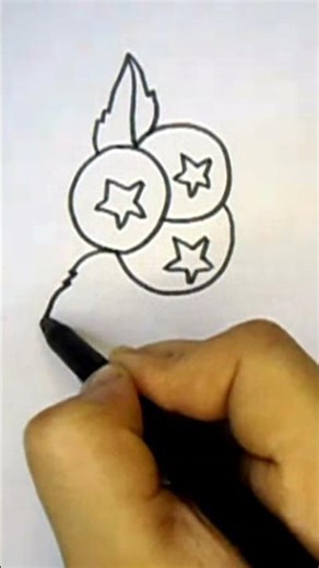 Easy Drawing Ideas For Beginners ✨ll How To Draw Blue Berries ll #viral #art #shorts