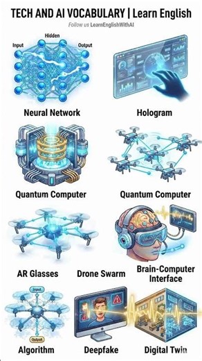 9 Tech & AI Words You Need to Know in 2026 🤖 #futuretech #shorts