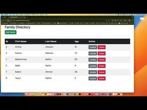 spring boot crud mvc application