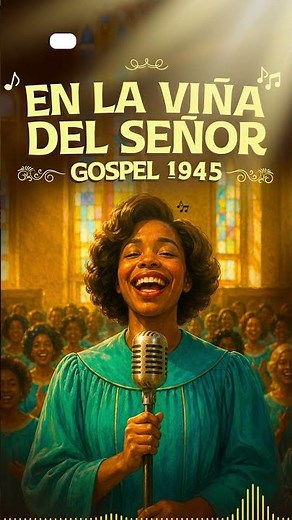 🎺 EN LA VIÑA DEL SEÑOR | Gospel 1945 Alegre que Llena el Alma ✨ Himnos Antiguos que Reviven la Fe
