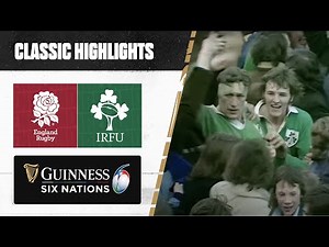 CLASSIC HIGHLIGHTS 📼 | England v Ireland 1974 | #AwakenAnticipation