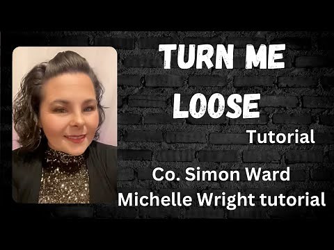 Turn me loose line Dance tutorial Intermediate choreography by Simon Ward