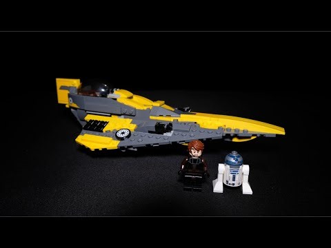 LEGO Star Wars: Anakin’s Jedi Starfighter | Stop Motion Build (Set 75214)
