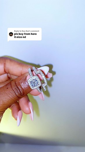 Replying to @Naa Bae Metal: High quality sterling silver Stone: Sparkling cubic zirconia Price: ¢550 Size: 7 ✨ Guaranteed not to Fade or Rust – Forever Guaranteed 🎁 Comes with a complimentary gift box and polishing cloth 📍 Location: Tema 📍We’re an online shop Pickup options available ( please inquire for terms and conditions) 📞 Call or WhatsApp us on 0534731172 for inquiries or to place an order. #925sterlingsilverring #brides #weddingring #engagement