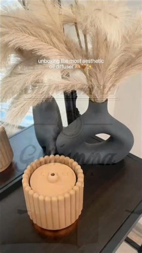 Unboxing the most aesthetic oil diffuser 🔥 #amazonfinds #usa #unboxing #amazon #shorts