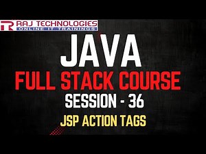 Session - 36 | Java Full Stack Developer Course | JSP Part-2