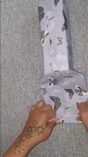How to wrap a rectangular box gift