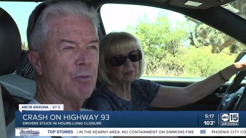 US 93 closed for several hours after deadly crash