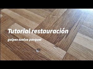 Parquet hole restoration tutorial