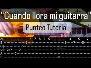 Cuando llora mi Guitarra | Introducción + Tutorial (El Chaqueño Palavecino)