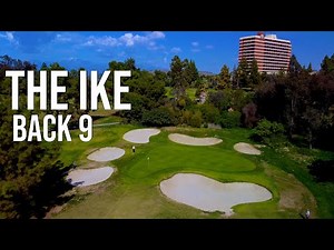 DRIVER OFF THE DECK! | Industry Hills Ike BACK 9 Course Vlog with Drone Flyovers