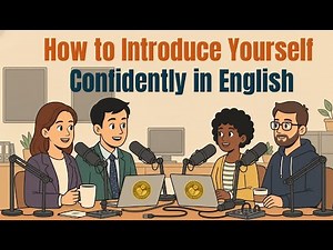 🎙️How to Introduce Yourself Confidently in English | Simple Daily Conversation