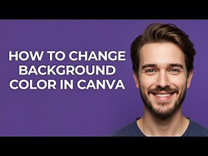 How To Change Background Color In Canva - UPDATED!