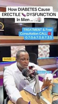 How diabetes cause erectile dysfunction