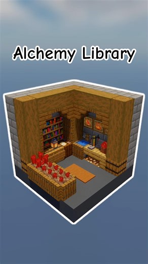 Alchemy Library | Minecraft Build