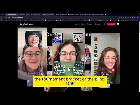 How to create TikTok Filter with Effect House using a template - Blind Rank, Tournament Bracket