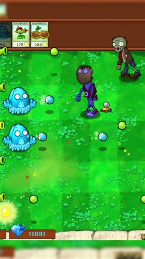 iCE NUT IS PEASHOOTER VS ICE NUT WITH A POLE Hybrid Edition 3.0 #plants #pvz #plantsvszombies#shorts