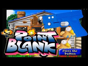 Point Blank Arcade Single-credit Playthrough with Lightgun. Beginner.