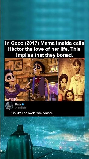 In Coco (2017) Mama Imelda calls Héctor the love of her life. This implies that they boned