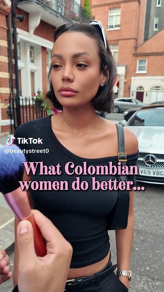 What Colombian Latina women do better in skincare internationally #beautystreet #skincaretips #SkinCare101 #streetinterview