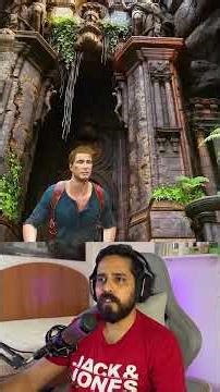 Most Dangerous Climb in Cave 😱 #shortsfeed #gaming #uncharted