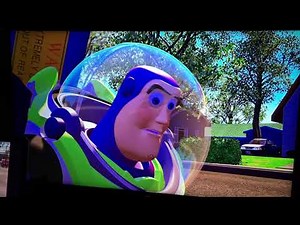 Toy Story (1995) - Woody & Buzz Use Sids Rocket To Fly