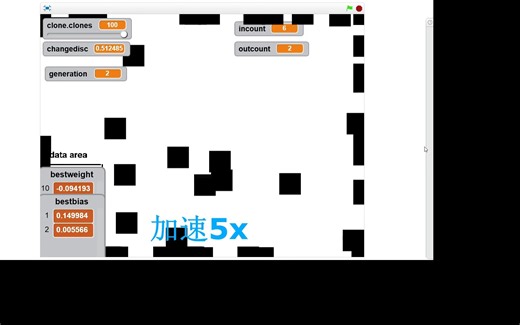 【Scratch】自制机器学习（伪）
