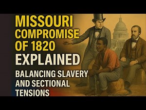 Missouri Compromise of 1820 Explained: Balancing Slavery and Sectional Tensions | 3-Minute History