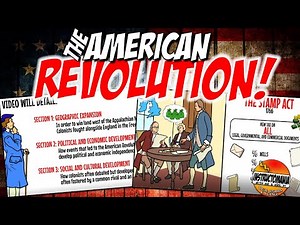 The American Revolution US History Whiteboard Animation Video By Instructomania