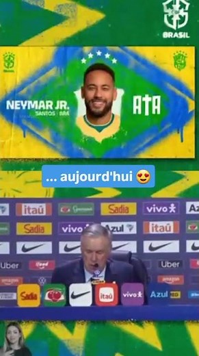 🇧🇷 Neymar selected for the 2026 World Cup 😍