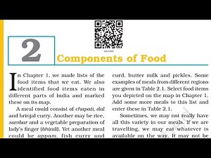 Class 6 Science Chapter 2 Components Of Food | Hindi Explanation | By Saksham Bhaiya