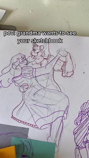 Understanding the Meaning of Lesbian Slang 'Momo' | Sketchbook Tutorial