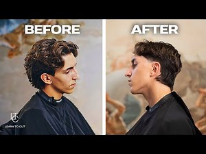 Do this to get Middle Part hairstyle in 2025 (Easy Barber Tutorial)