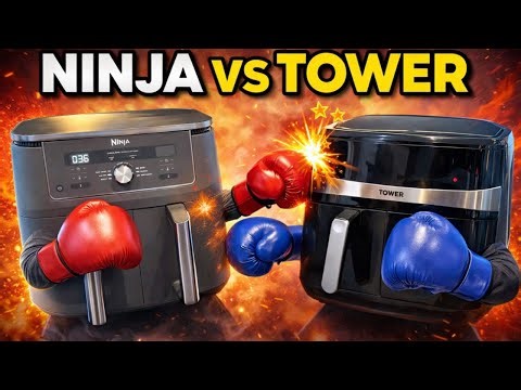 Tower (EmTronics) v Ninja Airfryer- Face off - Ninja Worth The Extra ££$$s?
