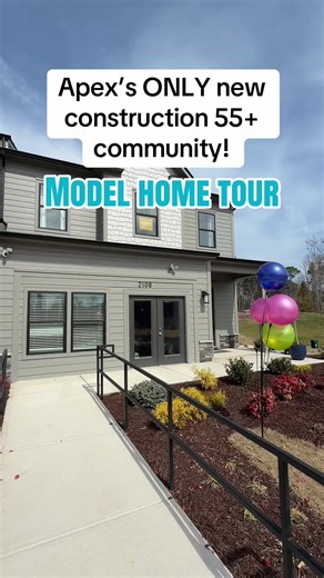 Apex’s ONLY 55 new construction community now available! Come see us today before all the best homesites are taken 🏠 looking forward to seeing you here! #apexnc #apexrealty #apexrealestate #brookside #stanleymartinhomes