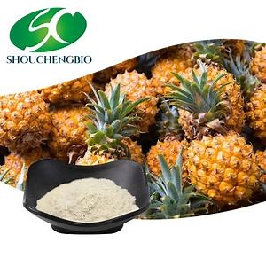 [Hot Item] 100, 000 U/G Organic Bromelain Manufacturer Bromelain Extracts Bromelain Powder