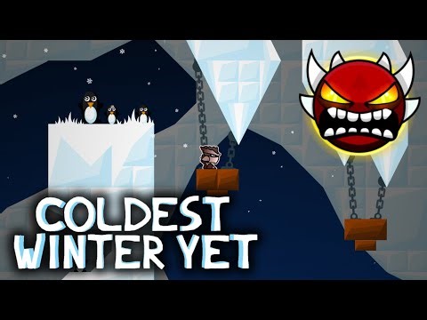 "Coldest Winter Yet" by nexter [All coins] (Extreme Platformer Demon) | Geometry Dash 2.2