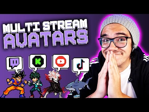 STREAM AVATARS PARA MULTISTREAM! | KICK, TWITCH, YOUTUBE, TIKTOK, ETC. | Tutorial | UrbVic