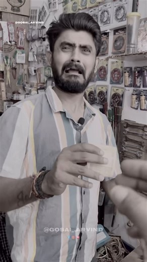 Gosai Arvind on Instagram: "આંખે ભલે આંધળો પણ મગજ.🙆🏻, #comedy.. . #gosaiarvind #reels #funny #viral #trending #instagram"