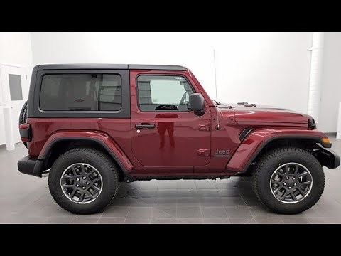 2021 JEEP WRANGLER 2 DOOR 80TH ANNIVERSARY SPORT S SNAZZBERRY WALK AROUND REVIEW 21J27 SOLD!