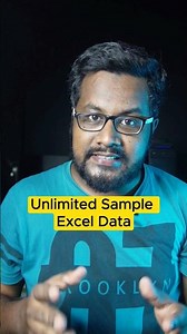Sample and Mock Excel Data or SQL Data for Projects