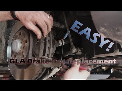 EASY - Mercedes-Benz GLA250 Front Brake Pad Replacement