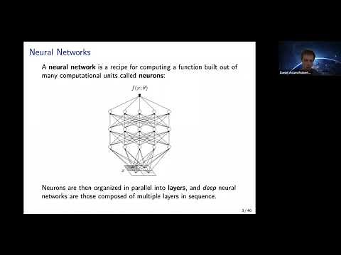 Dan Roberts | The Principles of Deep Learning Theory