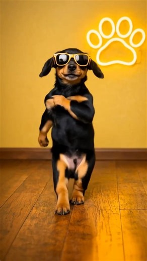 Perro bailando salsa | Rebelión #dog #puppy #dance #viralshort