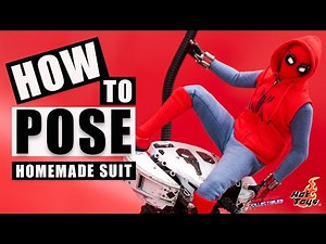 HOW TO POSE: Hot Toys Spider-man Homemade Suit Far From Home in Just 4 Minutes!